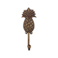 Pineapple Wall Hook - Antique Brass