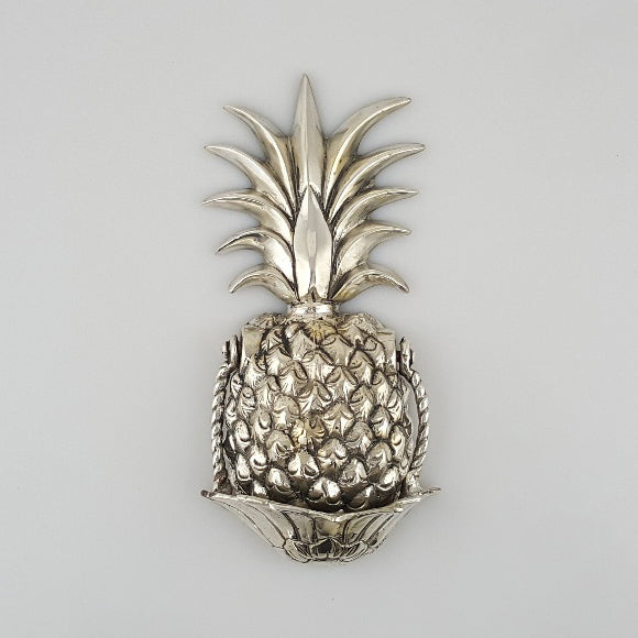 Pineapple Door Knocker - Silver