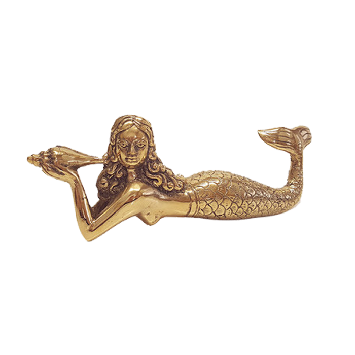 Brass Mermaid Gold