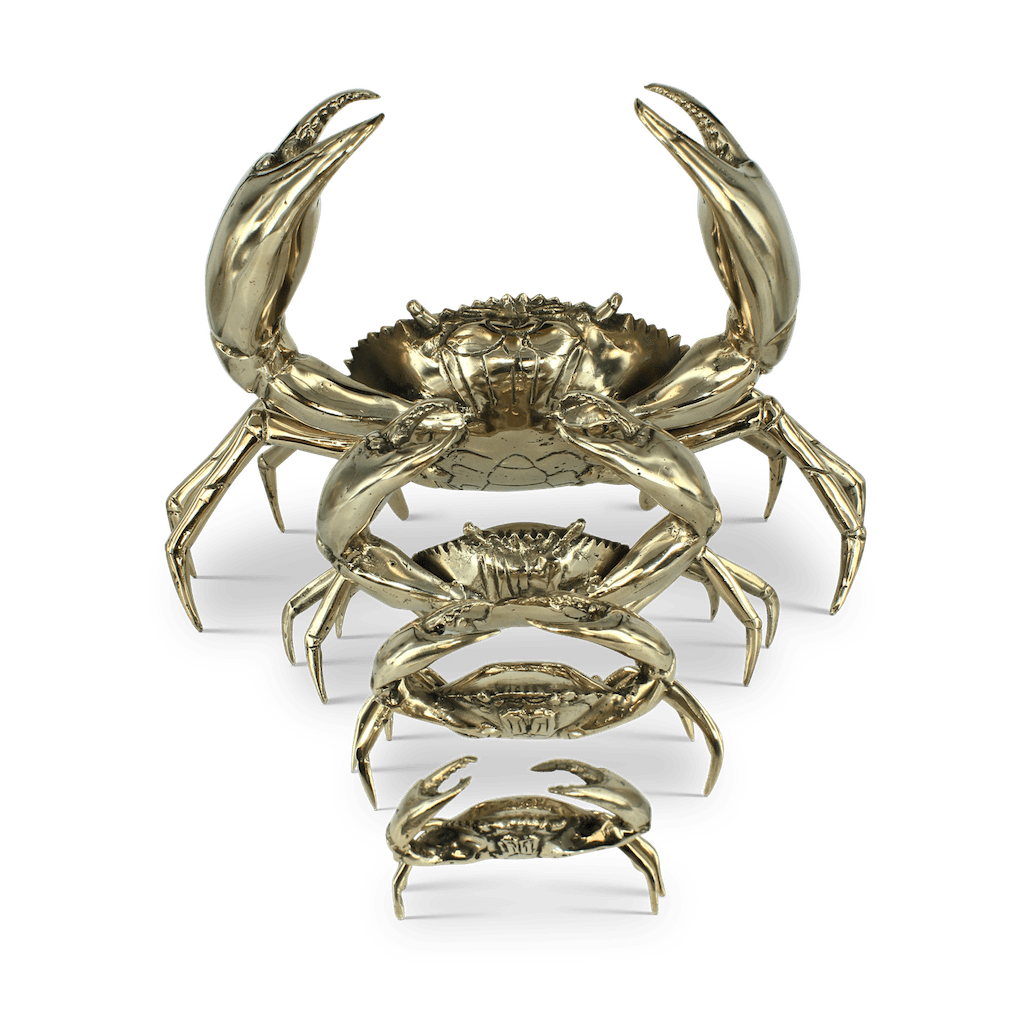 Brass Crab - gold