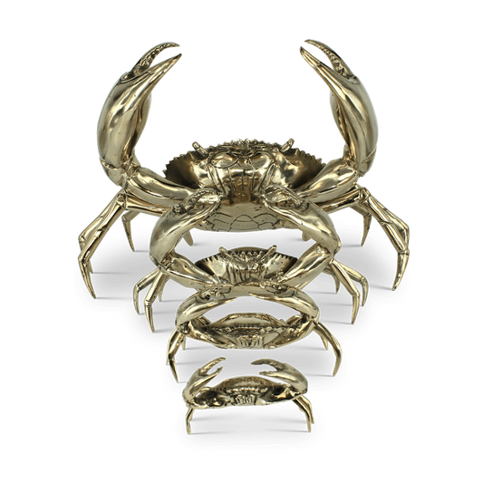 Brass Crab - gold