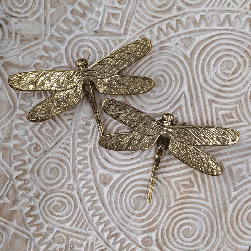 Brass Dragonfly Gold