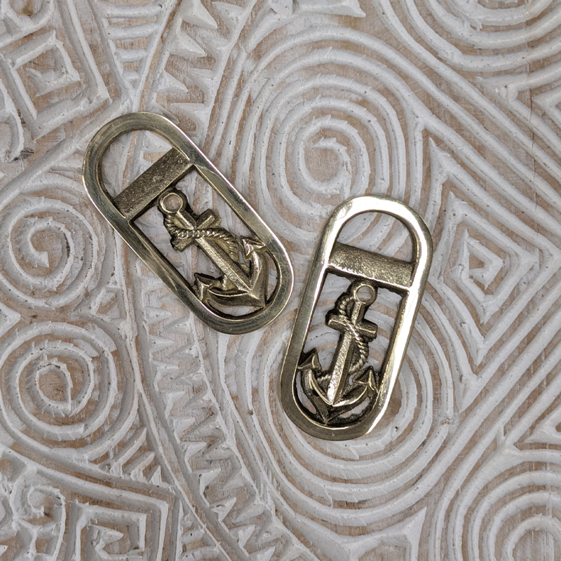 Oval Anchor Bottle Opener