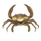 Brass Crab - gold