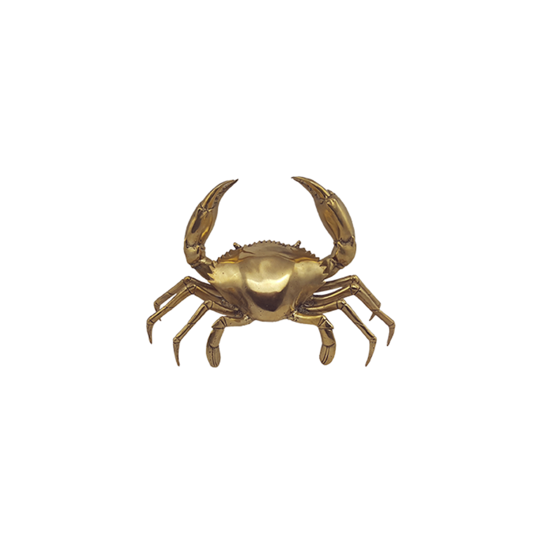 Brass Crab - gold