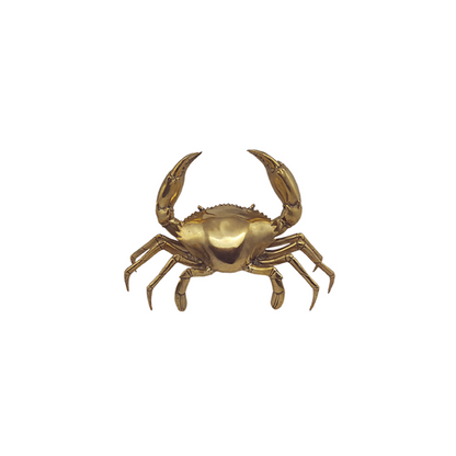 Brass Crab - gold