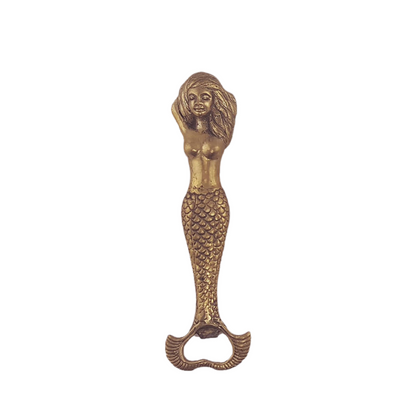 Brass Mermaid Bottle Opener