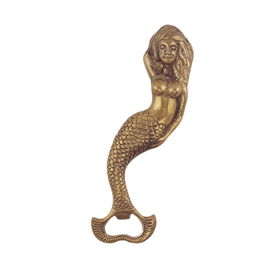 Brass Mermaid Bottle Opener